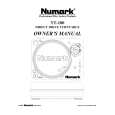 NUMARK TT-100 Owners Manual