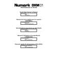NUMARK DXM01 Owners Manual