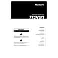 NUMARK TT200 Owners Manual