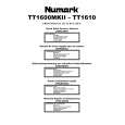 NUMARK TT1610 Owners Manual