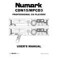 NUMARK MPCD3 Owners Manual